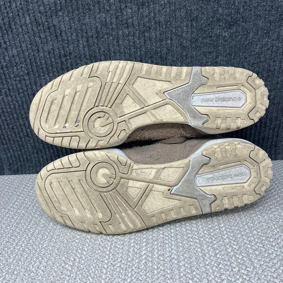 New Balance 550 Mushroom Brown Suede Sneakers Shoes Mens 9 BB550PHA main image 6
